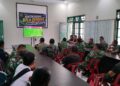 Sorak Gol, Hangatkan Kebersamaan: Kodim 0206/Dairi Ajak Warga Nobar Piala Dunia 2026