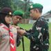 Tanamkan Jiwa Bela Negara Sejak Dini, Dandim 0209/Labuhanbatu Pimpin Langsung Upacara Persami KKRI