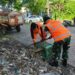 Hari Libur Satgas Grebek Sampah Kodim 0502/JU Bersama Komduk Terus Bekerja,Ini Buktinya