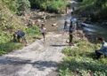 Atasi Kesulitan Masyarakat, TNI Bangun Jembatan Baru di Desa Sihare’o III Hilibadalu Nias