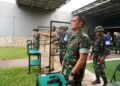 PERERAT SINERGITAS, DANREM 052/WIJAYAKRAMA GELAR COFFEE MORNING DAN LATIHAN MENEMBAK BERSAMA FORKOPIMDA