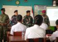 Panggil Pemuda Terbaik Papua Selatan, Aspers Dankodaeral XI Pimpin Kampanye Werving TNI AL di SMAN 2 Merauke
