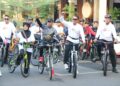 SINERGI TNI-POLRI DAN FORKOPIMDA MERIAHKAN FUN BIKE 15 KM HARI BHAYANGKARA KE-80 DI PASURUAN