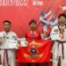 PRAJURIT MARINIR RAIH MENDALI EMAS DI KEJUARAAN TAEKWONDO Piala Walikota Surabaya 2026