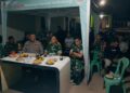 Koramil 03/Legok Gelar Nobar Gembira Piala Dunia Bersama Polsek dan Masyarakat,Jalin Kebersamaan