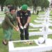 Dandim 0201/Medan Beserta Ketua Persit KCK Cab XI Ikuti Ziarah Rombongan di TMP, Dalam Rangka HUT Kodam I/BB Ke-76 Tahun 2026