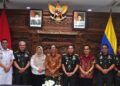 Audiensi Rektor UNAIR dengan Kapuskes TNI dan Kapuskesad,Bahas Penguatan SDM Kesehatan
