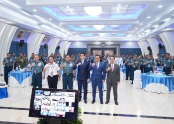 DANSESKOAL HADIRI DISKUSI STRATEGIS KEMENTERIAN LUAR NEGERI RI-TNI ANGKATAN LAUT