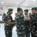 Dandim 0201/Medan Pimpin Upacara Serah Terima Jabatan dan Korps Raport Pindah Satuan Perwira