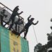 Prajurit Puslatpurmar 8 Teluk Ratai Laksanakan Latihan Perorangan Dasar (LPD) TW II TA. 2026 Materi Mountaineering