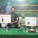 Dandim bersama Ketua Persit KCK Cabang XI Kodim 0201/Medan Kunjungan Silaturahmi ke Koramil Medan Amplas