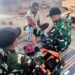 Hadir di Tengah Masyarakat, Satgas Pamtas Yonarhanud 2 Kostrad Door to Door Beri Pengobatan Gratis