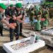 HUT ke-76 Kodam I/BB, Dandim 0209/Labuhanbatu Pimpin Ziarah dan Tabur Bunga di TMP Rantauprapat