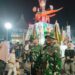 Babinsa Koramil 01/Pariaman Laksanakan Pengamanan Tradisi Tabuik pada Acara Ma Arak Saroban di Simpang Tugu Tabuik