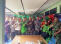 KORAMIL 01/TELUKNAGA GELAR BAKTI SOSIAL “JAKARTA ON THE SPOT” DAN KOMUNIKASI SOSIAL FORKOPIMCAM BERSAMA KOMUNITAS OJOL DAN TUKANG OJEK