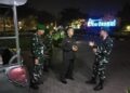 Koramil 14/Panongan Laksanakan Posko Siaga Pengamanan dan Patroli Wilayah untuk Menjaga Kondusivitas Kamtibmas