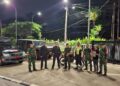 Kompak, Koramil 04/Cld dan Koramil 03/Srp Patroli Malam Jaga Kondusivitas Wilayah