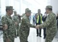 Jelang Puncak Penyelenggaraan PENAS Petani dan Nelayan XVII, Pangdam XIII/Merdeka Sambut Kedatangan Kasad di Bandara Djalaluddin Gorontalo