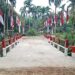 Kodim 0203/Langkat Tuntaskan Rehabilitasi Jembatan Beton di Desa Batu Jong-Jong