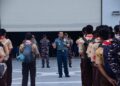 PANGKOARMADA I BERIKAN MOTIVASI GENERASI MUDA PADA PENUTUPAN  KKRI
