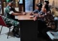 Anjangsana ke Kantor Desa Jenggot,Serka Lukman Wujudkan Kamtibmas dan Kebersihan Lingkungan