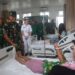 DANREM 023/KS TINJAU PELAKSANAAN BAKTI KESEHATAN TNI AD DI PULAU NIAS