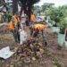 Peduli Lingkungan, Satgas Koramil 05/Balaraja Bersama Warga Bersihkan Sampah