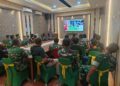 Nobar Semarak Bola Gembira Piala Dunia 2026 di Kodim 0201/Medan,Memperkuat Soliditas,dan Menumbuhkan Rasa Persaudaraan