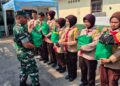 Jaga Jakarta On The Spot, Koramil Legok Bagikan Sembako ke SWK Binaan ‎