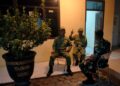 Patroli Malam TNI dan Linmas Wujud Nyata Menjaga Keamanan Warga