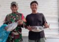 Babinsa Koramil 06/Senayang Beri Motivasi Pedagang Ikan Di Tengah Penurunan Hasil Tangkapan