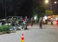 Menyisir Titik Rawan, Koramil 02/Btc dan Koramil 08/Pml Gencar Patroli Malam