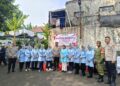 Sinergitas Tiga Pilar Bagikan Sembako HUT Bhayangkara ke-80