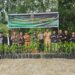 Danramil 0201-16/TM Bersama Muspika Tanjung Morawa Laksanakan Penanaman Pohon Serentak di Bantaran Sungai Blumai