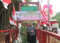Delapan Tahun Menunggu, Kini Jembatan Itu Berdiri Kokoh di Atas Kali Song