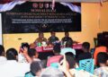 KODIM 1707/MERAUKE AJAK WARGA KAMPUNG BUTI PEDULI LINGKUNGAN DAN SIAGA HADAPI BENCANA