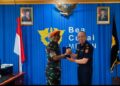 KOMANDAN RESIMEN ARHANUD 1 PASGAT BERSAMA PARA PERWIRA LAKSANAKAN KUNJUNGAN SILATURAHMI KE KANTOR BEA CUKAI MEDAN