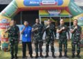 Dansat Bravo 90 Pasgat Resmikan Bravomart Hasil Kerja Sama Koperasi Bravo dan Indogrosir