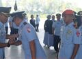 Perkuat Sinergitas Wadanyon Parako 472 Pasgat Hadiri Penyerahan Jabatan Danwing Udara 1.2