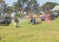 Aksi Pelumpuhan Terorisme dan Atraksi Alutsista Rudal Arhanud TNI AD, Meriahkan Upacara Sertijab Danyon Arhanud 11/WBY