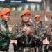 Dansatbravo 90 Pasgat Pimpin Upacara Serah Terima Jabatan Wadansat, Danden 902/Aksus dan Kasiintel