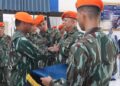 Dandiv Hanud Pasgat Pimpin Acara Penyerahan Jabatan Aspers Divisi Hanud Pasgat
