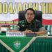 Mayor Inf. Hanafi Pimpin Sidang Penentuan Pangkat dan Jabatan Prajurit Kodim 0104/Atim