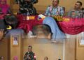 Danramil 01/TS Bersama Tiga Pilar Gelar Roadshow dan Diskusi Problem Solving Bersama Warga Kelurahan Mangga Besar