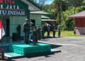 Kodim 1714/Puncak Jaya Gelar Korps Rapot Pindah Satuan dan Penerimaan Personel Baru