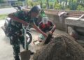 Babinsa Koramil 04/Susoh Dorong Pelaku Usaha Batako Press Tingkatkan Kualitas Produk