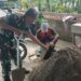 Babinsa Koramil 04/Susoh Dorong Pelaku Usaha Batako Press Tingkatkan Kualitas Produk