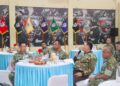 Wapang TNI Bersama Menhan RI Tinjau Lokasi Industri Strategis dan Yonif TP 938/Pancasona di Jawa Barat