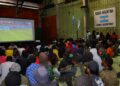 Kodim 1714/Puncak Jaya Gelar Nobar Piala Dunia 2026, Pererat Keakraban Bersama Masyarakat