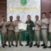 Dandim 0104/Aceh Timur Terima Sertipikat Aset BMN Empat Koramil dari Kantor Pertanahan Aceh Timur